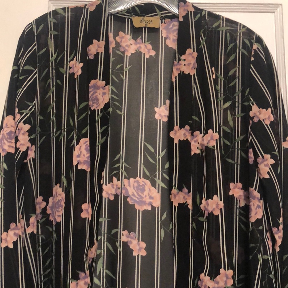 Fall floral Kimono